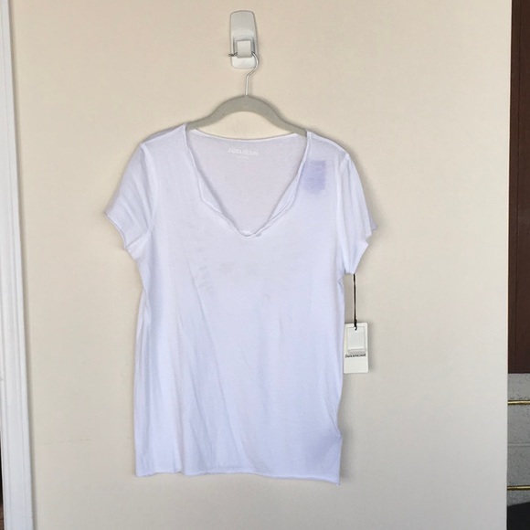 NWT Zadig & Voltaire White Skull Tshirt - Picture 3 of 8